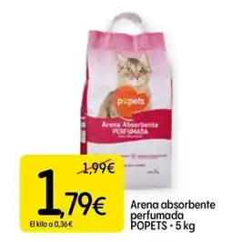 Dialprix POPETS Arena absorbente perfumada oferta