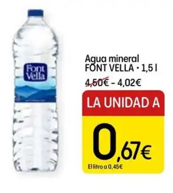 Dialprix FONT VELLA Agua mineral oferta