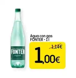 Dialprix FONTER Agua con gas oferta