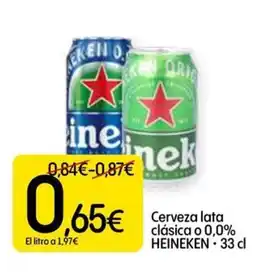 Dialprix HEINEKEN Cerveza lata clásica o 0,0% oferta