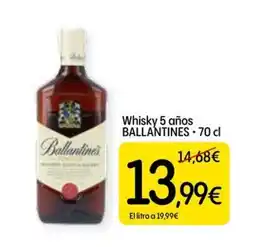 Dialprix BALLANTINES Whisky 5 años oferta