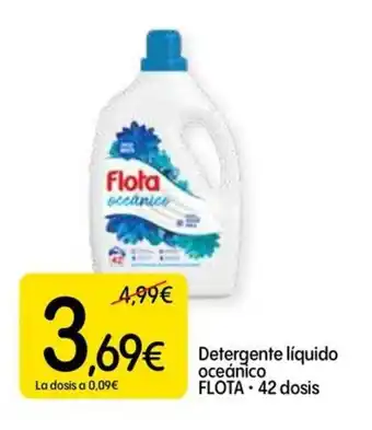 Dialprix FLOTA Detergente líquido oceánico oferta