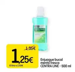 Dialprix CENTRA LINE Enjuague bucal menta fresca oferta