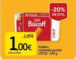 Dialprix LOTUS Galleta caramelo pocket oferta