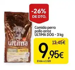 Dialprix ULTIMA DOG Comida perro pollo arroz oferta