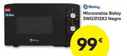 FROIZ BALAY Microondas 3WG3112X2 Negro oferta