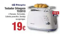 FROIZ ORBEGOZO Tostador T03010 oferta