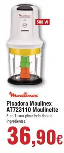 FROIZ MOULINEX Picadora AT723110 Moulinette oferta