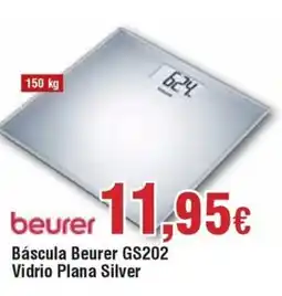 FROIZ BEURER Báscula GS202 Vidrio Plana Silver oferta