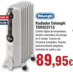 FROIZ DELONGHI Radiador TRRSE0715 oferta