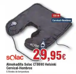 FROIZ SOLAC Almohadilla CT8690 Helsinki Cervical-Hombros oferta