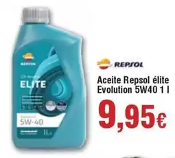 FROIZ REPSOL Aceite élite Evolution 5W40 oferta