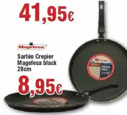 FROIZ MAGEFESA Sartén Crepier black 28cm oferta