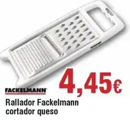 FROIZ FACKELMANN Rallador cortador queso oferta