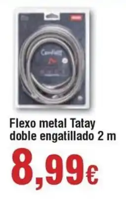 FROIZ TATAY Flexo metal doble engatillado 2 m oferta