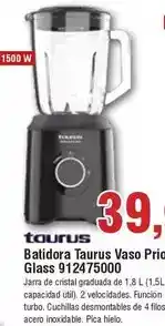 FROIZ Taurus - batidora vaso prici glass 912475000 oferta