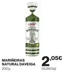 El Corte Inglés Daveiga - mariñeiras natural oferta