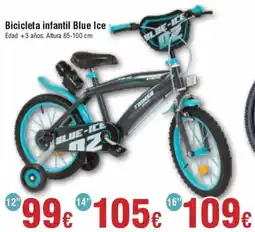 FROIZ Bicicleta infantil Blue Ice Edad + oferta