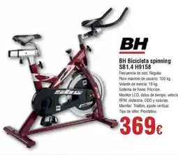 FROIZ BH Bicicleta spinning SB 1.4 H9158 oferta