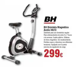 FROIZ BH Bicicleta Magnética Arctic H673 oferta