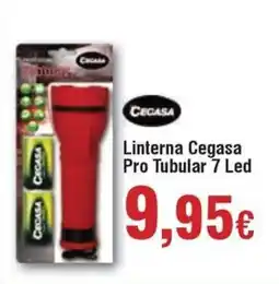 FROIZ CECASA Linterna Pro Tubular 7 Led oferta