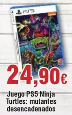 FROIZ Juego PS5 Ninja Turtles: mutantes desencadenados oferta