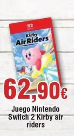 FROIZ Juego Nintendo Switch 2 Kirby air riders oferta
