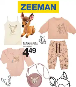 Zeeman Body para bebé oferta