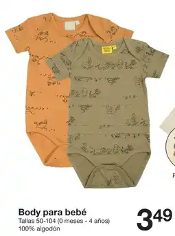 Zeeman Body para bebé oferta