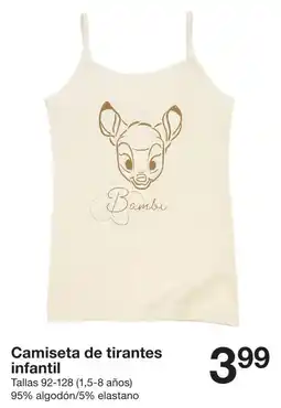 Zeeman Camiseta de tirantes infantil oferta