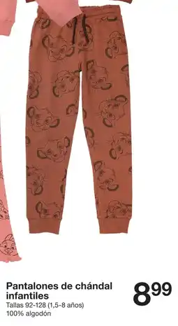 Zeeman Pantalones de chándal infantiles oferta