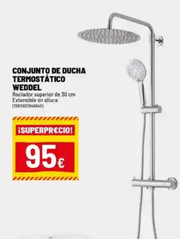 Brico Depôt Conjunto de ducha termostático weddel oferta