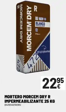 Brico Depôt MORCEM DRY Mortero R impermeabilizante oferta