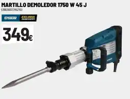 Brico Depôt ERBAUER Martillo demoledor 1750 w 45 j oferta