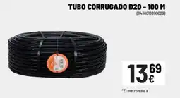 Brico Depôt Tubo corrugado d20 - 100 m oferta