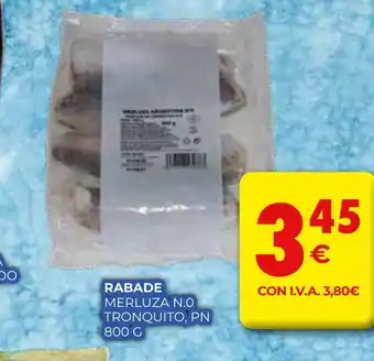 RABADE Merluza n.o tronquito