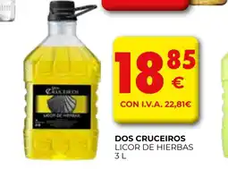 CashDiplo DOS CRUCEIROS Licor de hierbas oferta