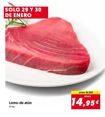 Hiper Usera Lomo de atún oferta