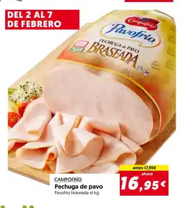 Hiper Usera CAMPOFRÍO Pechuga de pavo oferta