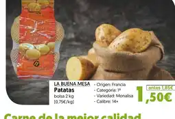 Hiper Usera LA BUENA MESA Patatas oferta