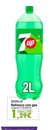Hiper Usera SEVEN UP Refresco con gas original oferta