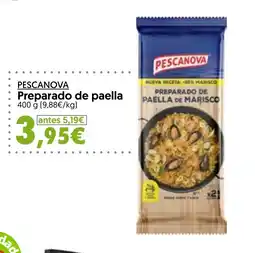 Hiper Usera PESCANOVA Preparado de paella oferta