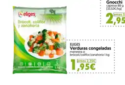 Hiper Usera ELIGES Verduras congeladas oferta