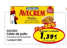 Hiper Usera AVECREM Caldo de pollo oferta