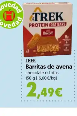 Hiper Usera TREK Barritas de avena oferta