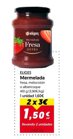Hiper Usera ELIGES Mermelada oferta