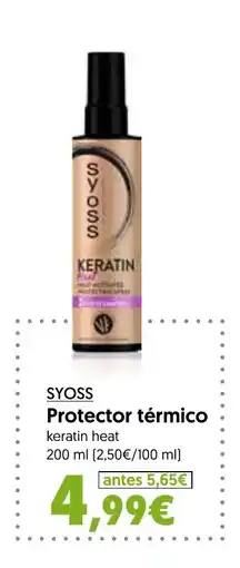 Hiper Usera SYOSS Protector térmico oferta