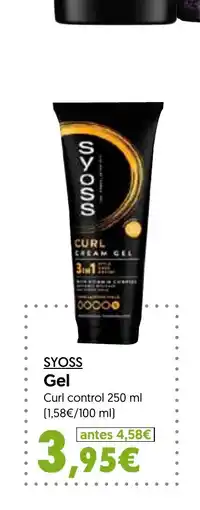 Hiper Usera SYOSS Gel oferta