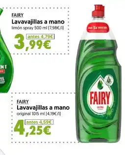 Hiper Usera FAIRY Lavavajillas a mano oferta