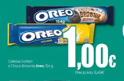 Unide Supermercados OREO Galletas Golden o Choco Brownie Oreo oferta